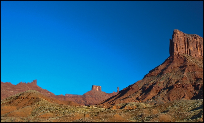 UT128 and Castle Valley, Utah - USA